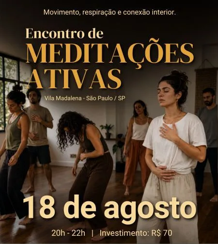Encontro de Meditações Ativas julho de 2026