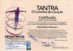 Certificado do Centro Metamrofose